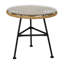 Table d'appoint avec tissage tendance