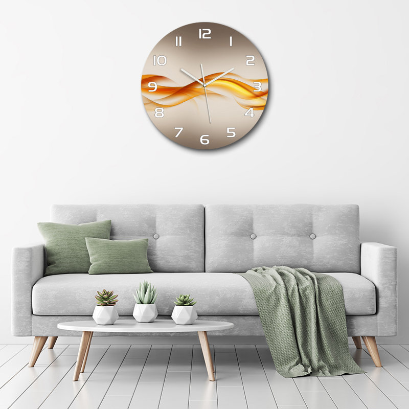 Johvanna Glass Wall Clock
