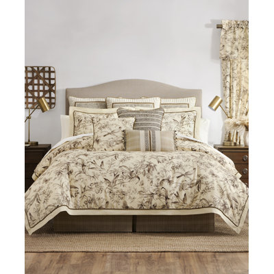 Bird Paradise Floral Comforter Set