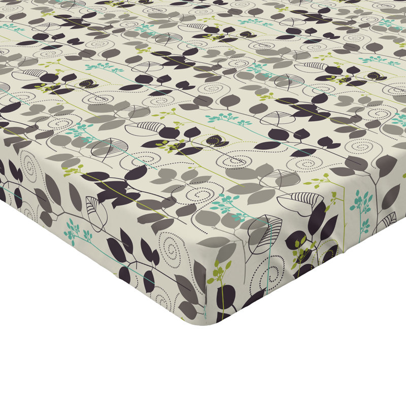 Ensemble de 2 draps-housses Ambesonne, Multicolore / floral 24, Drap-housse grand