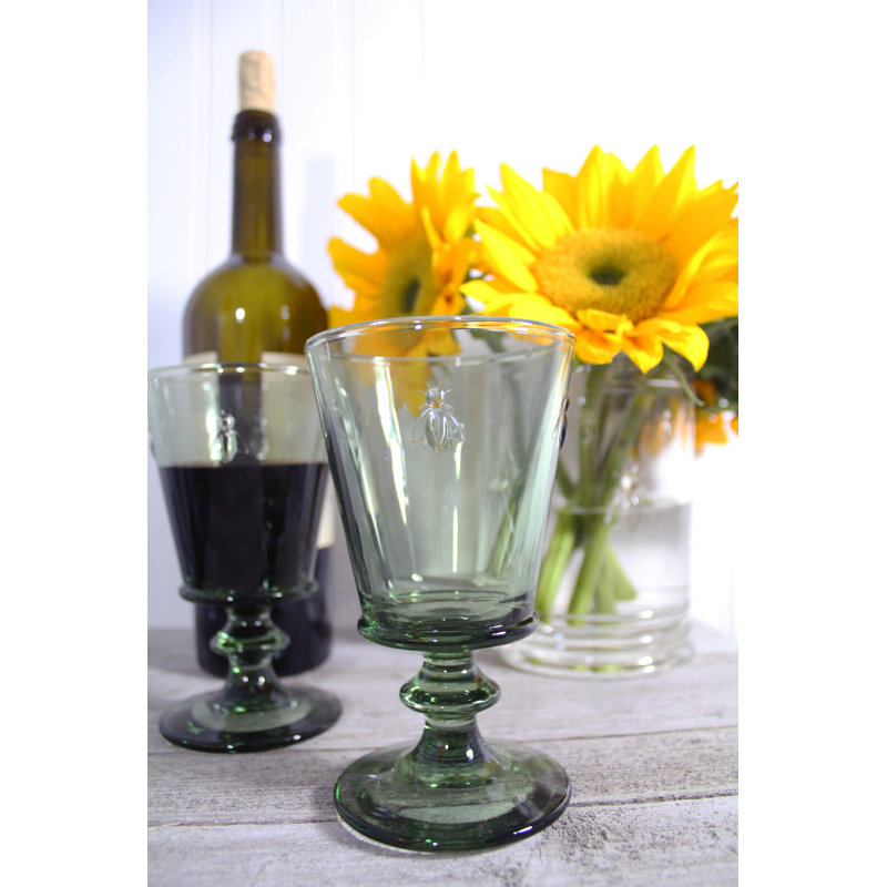 Glass Wine Glass, 8 oz, Clear