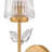 Romantic Botanical Single Light Bath Wall Sconce