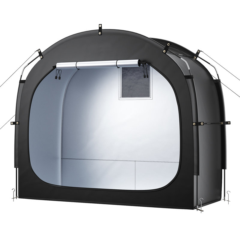 Tente extérieure spacieuse et imperméable pour 4 à 5 vélos, H 74,4 po x l 87,6 po x P 60 po