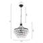 Lustre à 5 lumières en cristal Deonta-976965164