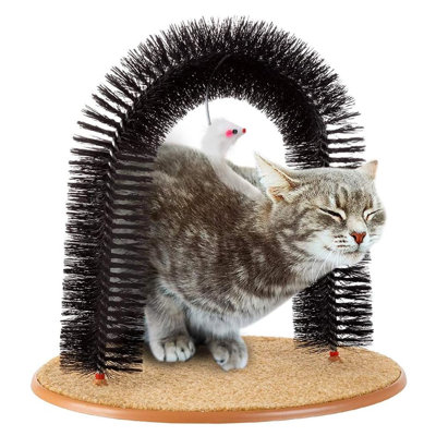 Cat Massager And Self Grooming Arch