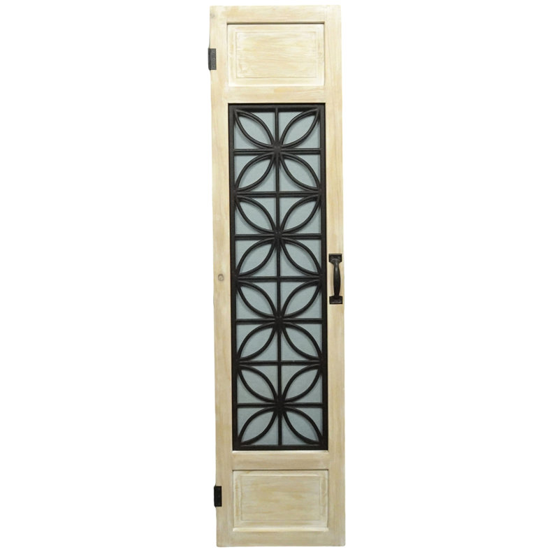 Décoration de porte française en bois 51 po