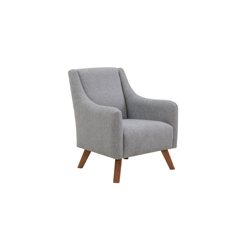 Fauteuil à oreilles, Mélange de polyester gris