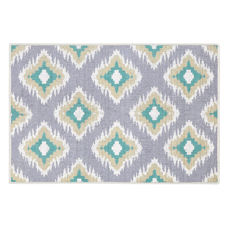 Tapis de cuisine Babsi, Bleu sarcelle