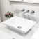Vinca 18" L x 14" W x 5" H Rectangular White Matte Stone™ Vessel Bathroom Sink with 10" H Faucet