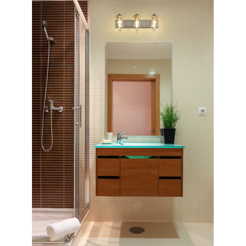 Foua 3 - Light Dimmable Vanity Light, Brushed Nickel