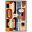 Oliver Gal Rhythmic Colorscape I Abstract - Heavy Gel Top Coat Framed Canvas Art-155892433-155892435
