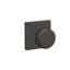 Bowery Double Dummy Knob with Collins Trim-112098050