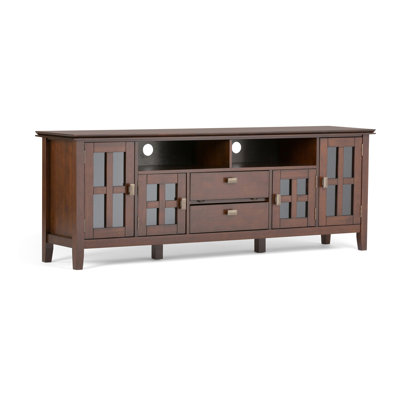 Artisan - 72" TV Media Stand - Russet Brown