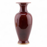 Porcelain Vase Oxblood