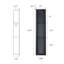 Tablette de douche rectangulaire 36 po