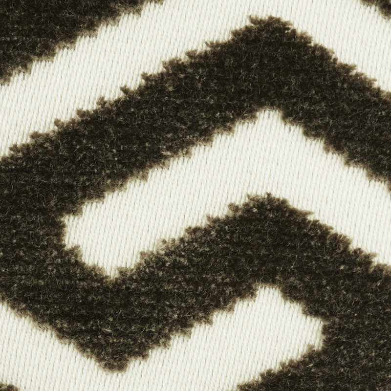 Ming Fret Velvet Fabric, Taupe