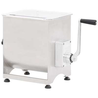 Koopman Meat Mixer with Gear Box Silver Stainless Steel