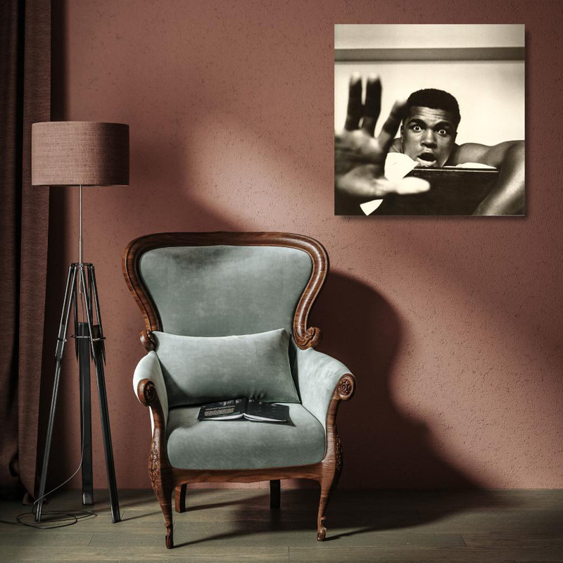Muhammad Ali le plus grand, H 15 po x l 15 po