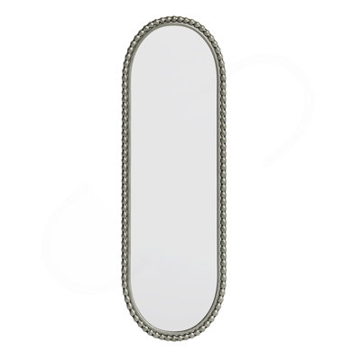 Antique Effect Iron Art Wall Hanging Mirror
