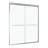 Semi-Frameless Double Sliding Shower Door