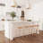 72" Stationary Wood Kitchen lsland with Wine Storage,Kitchen Island with Cabinet,Drawer & Shelves,Island Table for Meal Prep,Dining Room & Home Bar-2134596421-2133963305