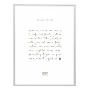 Silver Metal Picture Frame