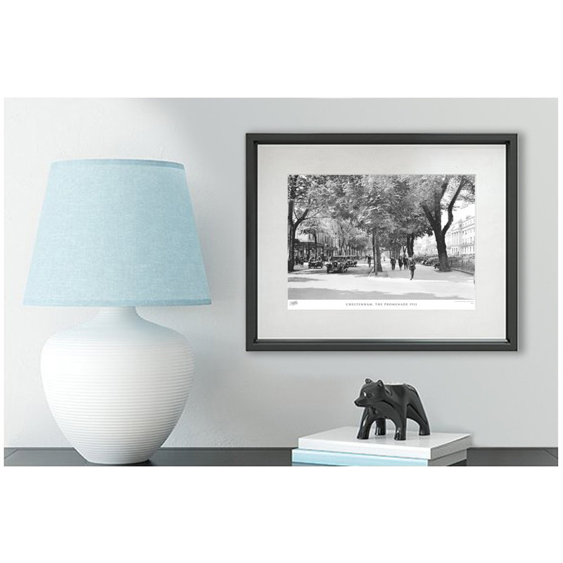 Cheltenham, The Promenade 1931 by Francis Frith - Single Picture Frame Print, 60cm H x 80cm W x 2.3cm D