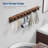 Keilee Wall 10 - Hook Wall Mounted Coat Rack-557977636