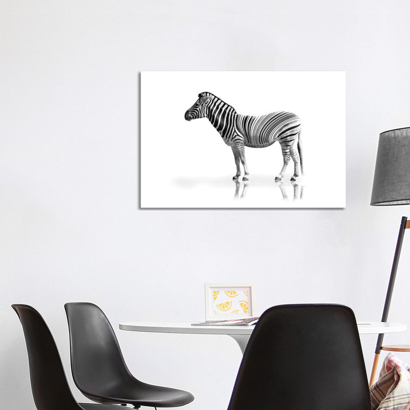 Digital Goes Wild 1 Piece Wrapped Canvas Wall Art, 101.6 cm H x 66.04 cm W x 3.175 cm D