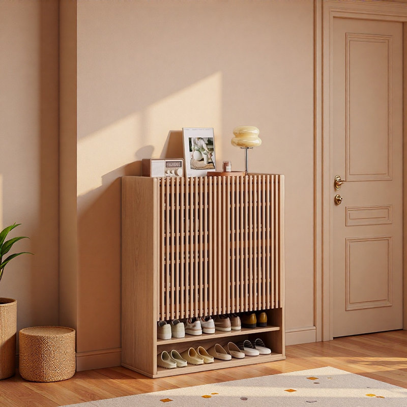 Armoire de rangement pour chaussures à clôture, H 45,28 po x l 31,5 po x P 13,78 po