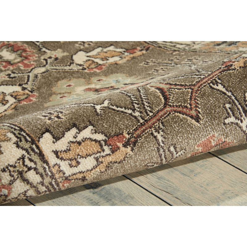 Atena Oriental Gray Area Rug, Runner 2'2" x 7'6"