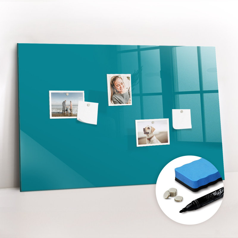 Magnetic Glass Dry Erase Board, Maritime