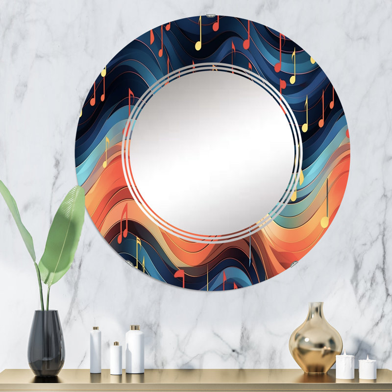Miroir mural Pinos, 32 po x 32 po