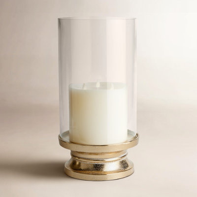 Barrow Glass Hurricane Candle Holder