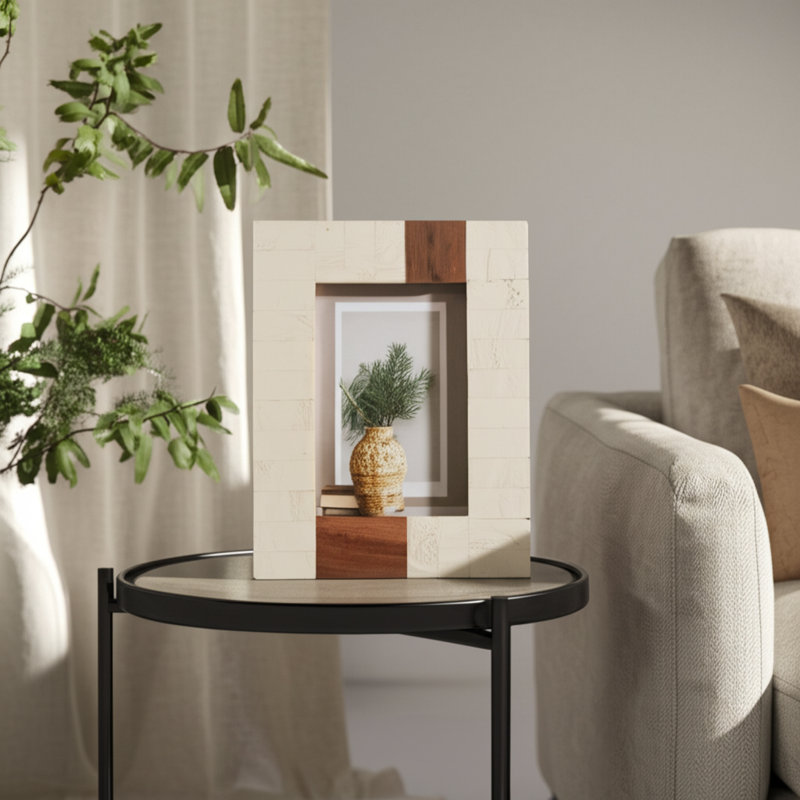 Edler Picture Frame, 9"H x 0.5"W x 0.5"D