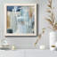 Bord de mer calme - peinture sur toile encadrée-97406571-97406574