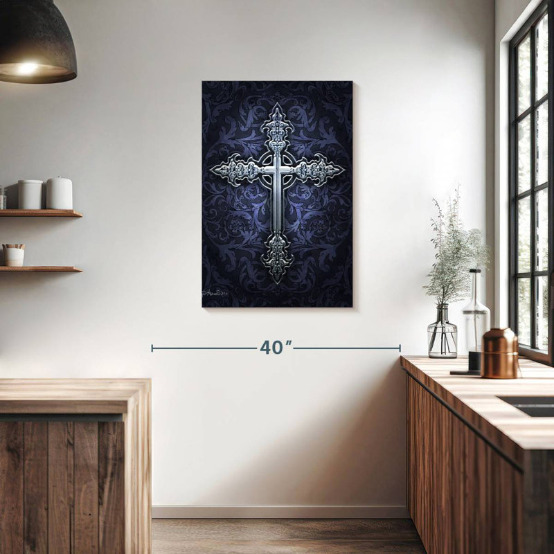 Kelan croix gothique, H 36 po x l 24 po