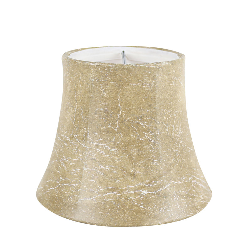 Abat-jour de lustre en similicuir Orren Ellis, H 5 po x l 4 po x P 6 po