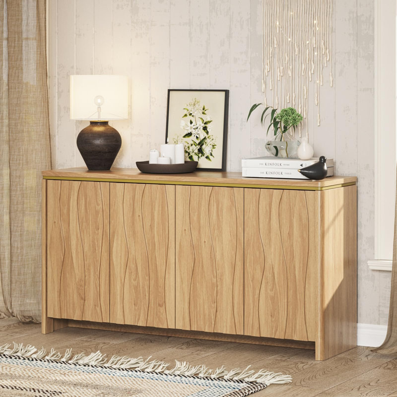 Buffet avec crédence Accent, Natural