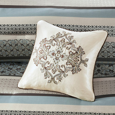7 Piece Comforter Set Blue