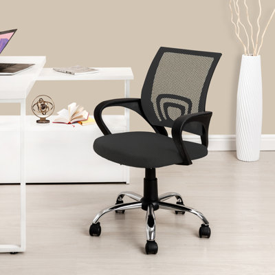 Ersela Ergonomic Office Chair Height Adjustable Desk Chair Mesh Home Office Chair Office Chair with Armrest