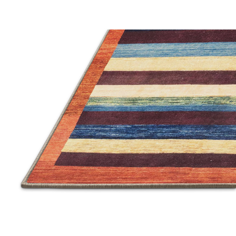 Tapis abstrait moderne 1547, Rectangle de 5 pi x 8 pi