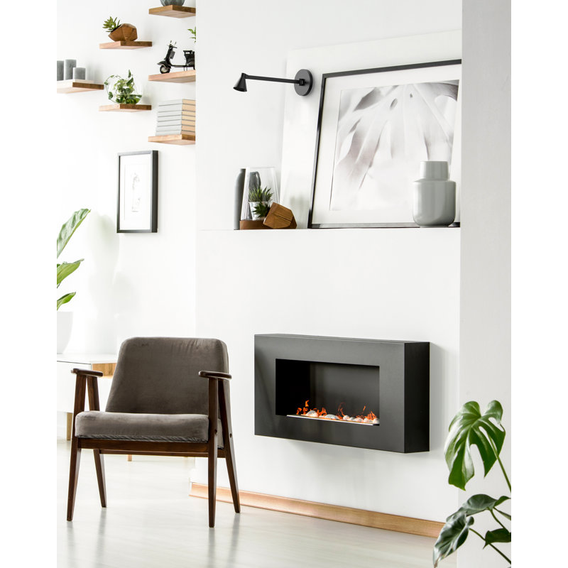 Dune Series Black Aluminum Dimmable LED Wall Sconce