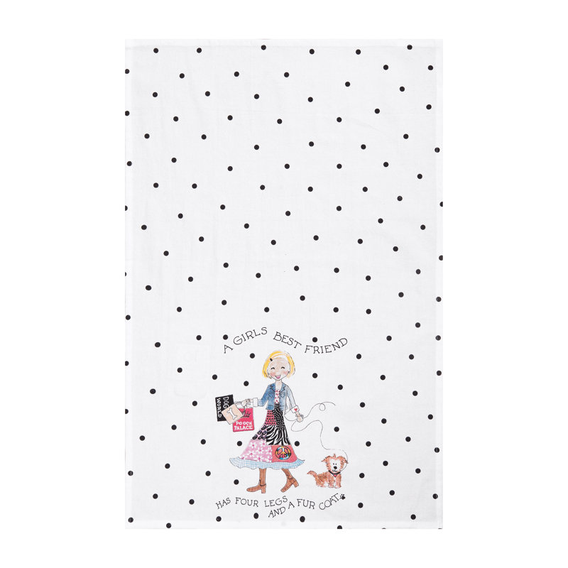 Serviette de cuisine Peace Love & Puppies