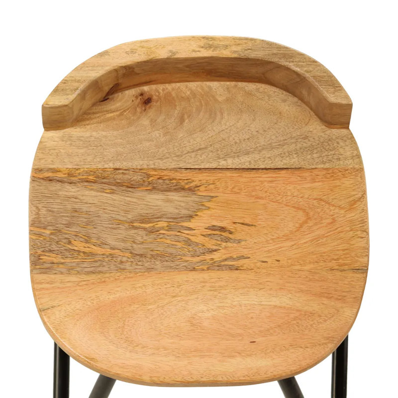 Alarni Counter Stool with Metal Frame