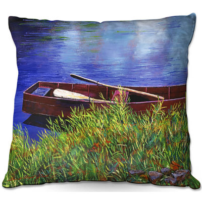 Coussin décoratif plage red