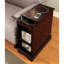 Table d'appoint Port en cerisier avec rangement et porte-gobelet-1731241454
