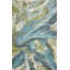 Tapis bleu sarcelle / gris Strouth-30689400