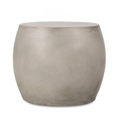 Outdoor Lightweight Concrete Side Table