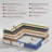 12" Queen Gel Memory Foam Hybrid Mattress Medium Firm Bed in a Box-1127928339-1127928429
